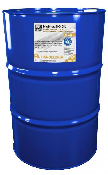 KB 220 (200 Liter) Harvester Öl -  "Blauer Engel" nach RAL-UZ 178